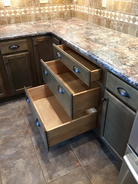 Kitchen redesign transitional-kitchen