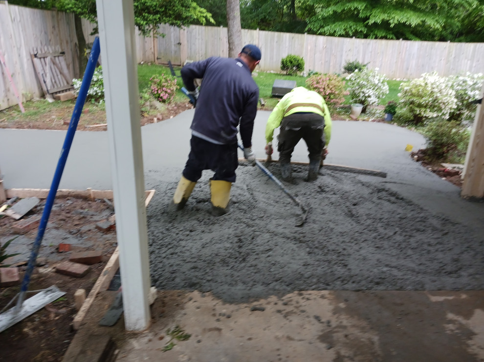 Concrete Driveway | Concrete Patio - Steps & Landing