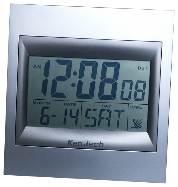 atomic radio led lcd alarm clock contemporary alarm clocks by sonnet ken tech atomic radio led lcd alarm clock contemporary alarm clocks by sonnet ken tech