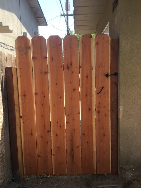 Wood Fence Installation