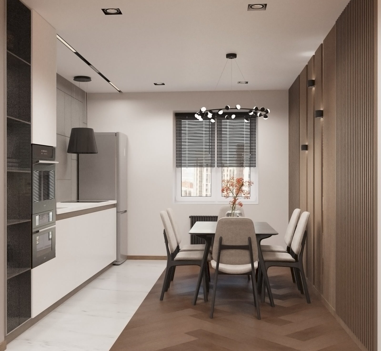 Интерьер в ЖК Южный берег ,ул. Парусная