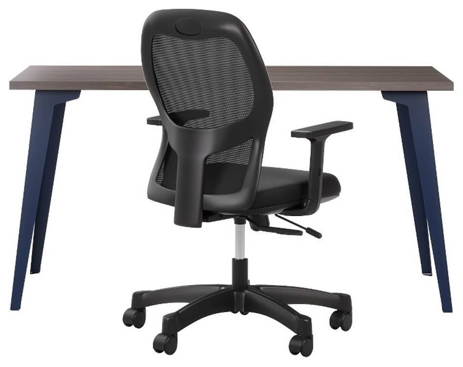 Orison Office Bundle Starter Pack Navy Metal / Mesh / Trail Walnut