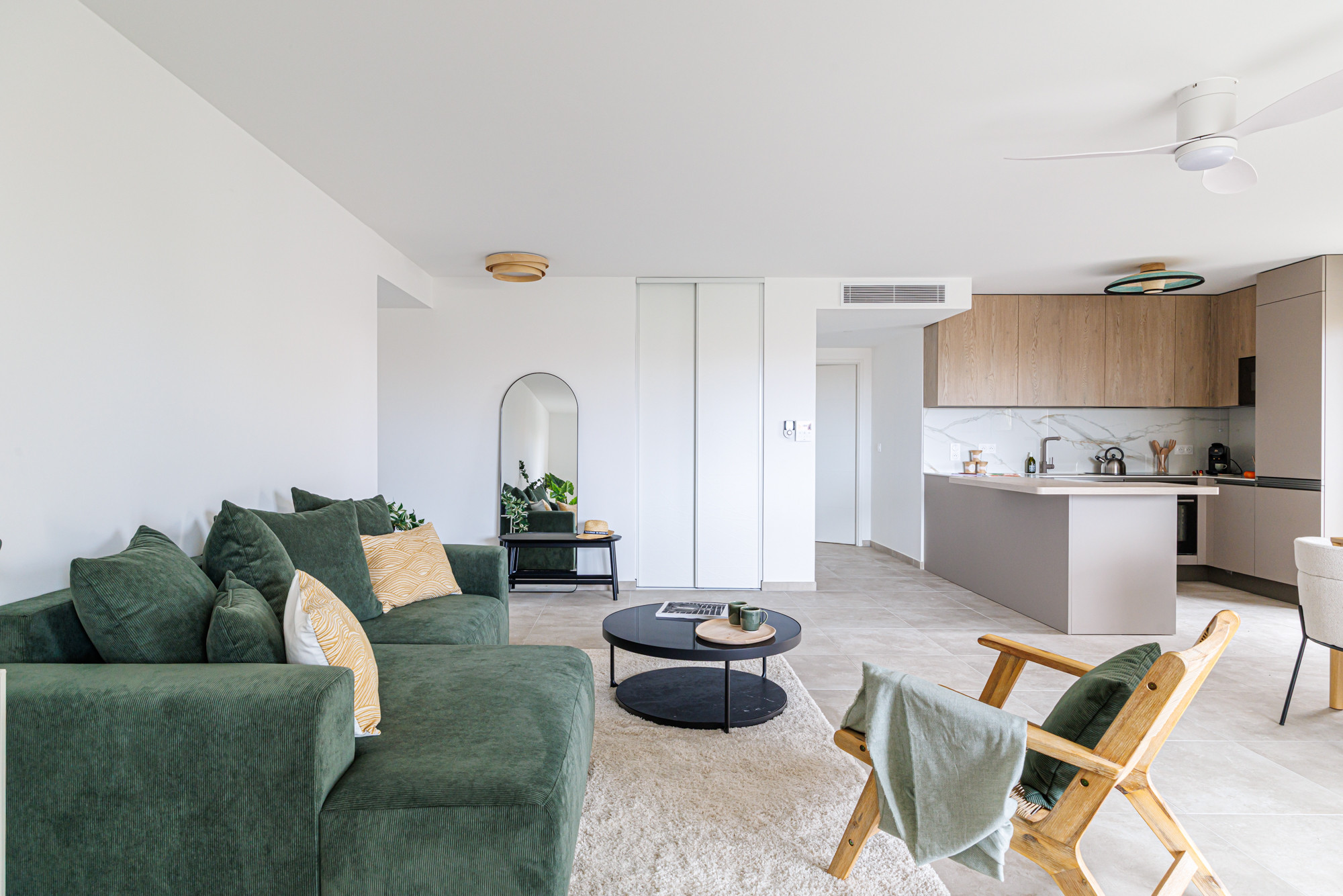 Home staging, L'Echappée mer, Cagnes sur mer