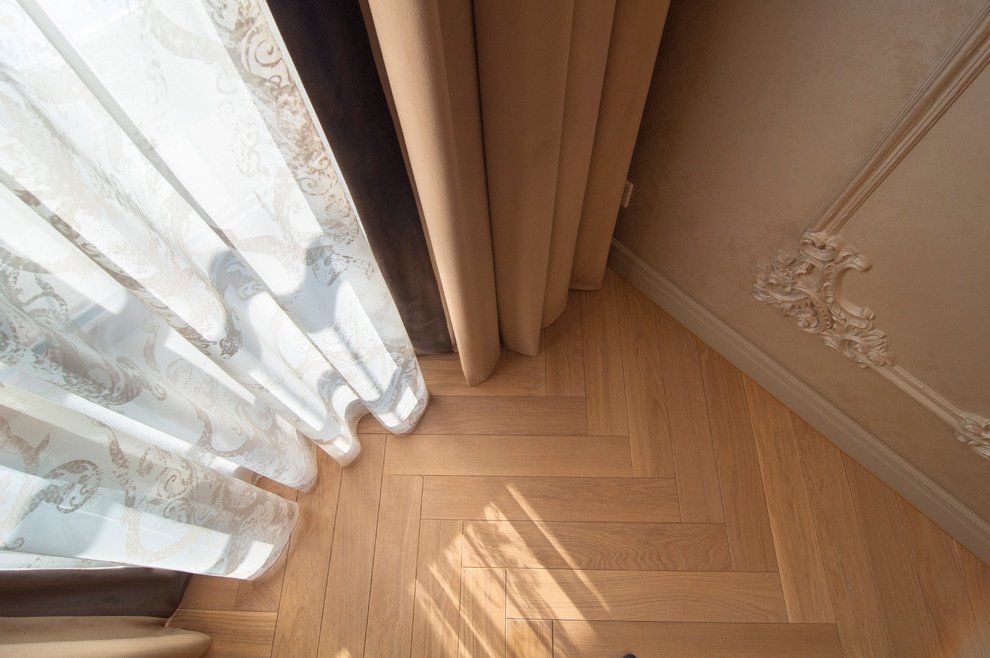 Шторы в дизайнерскую квартиру. Неоклассика. 2019