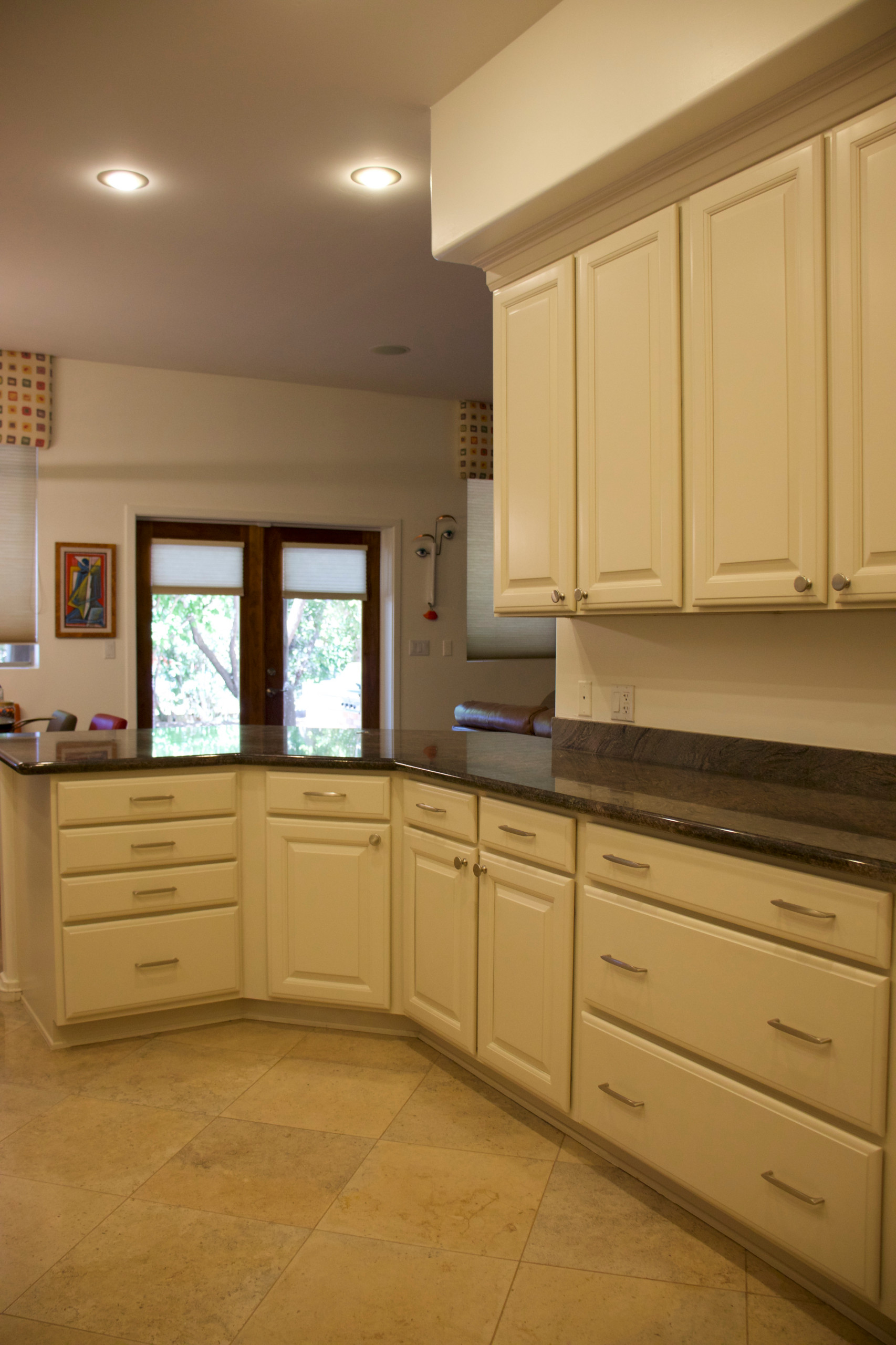 Painted Kitchen With Drawer Box Build