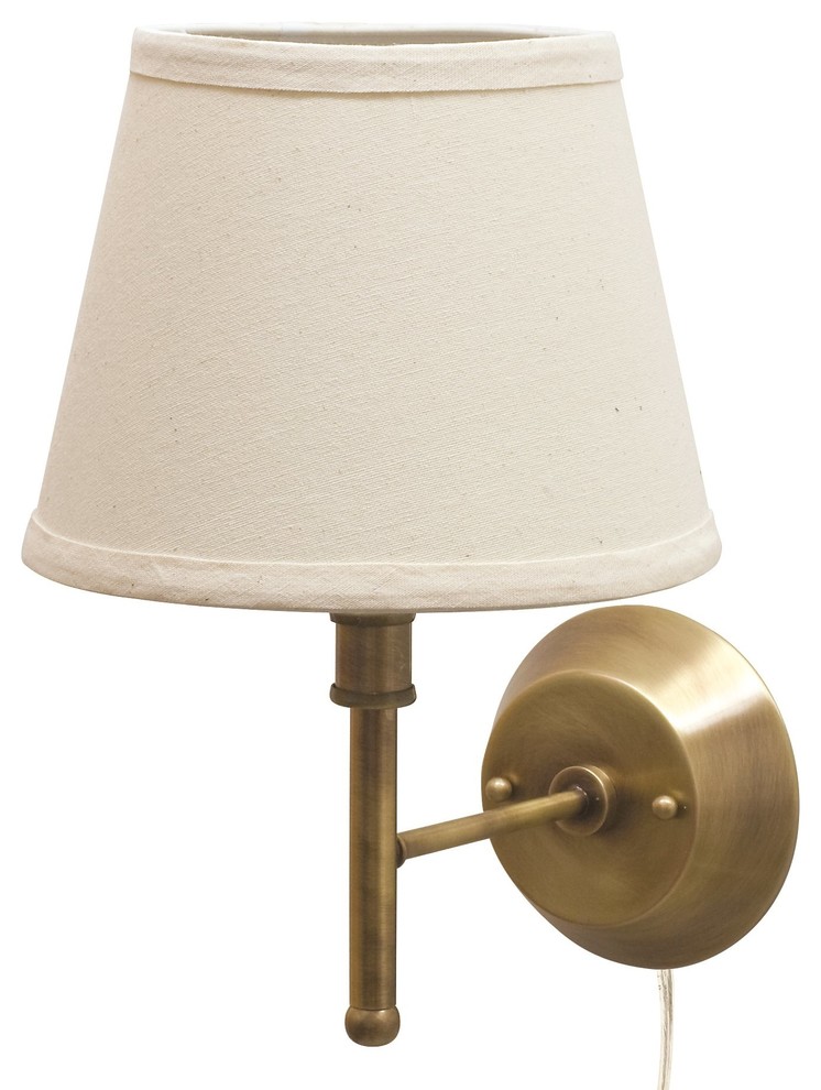 House Of Troy Greensboro Straight Arm Transitional Wall Sconce X-BA-109RG