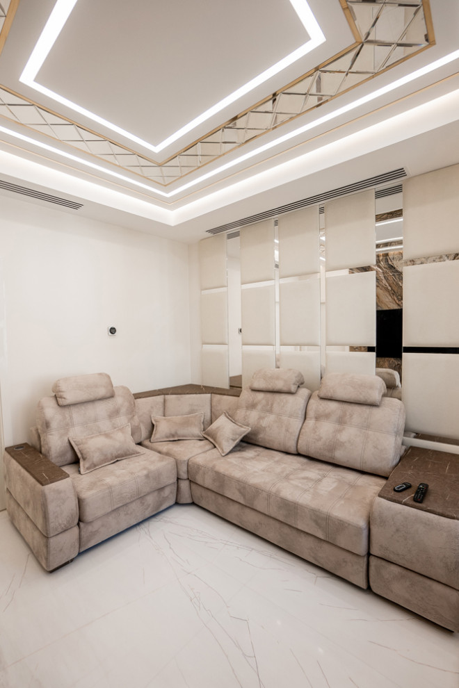 Ремонт квартиры в ЖК "Рассказово", 68 кв.м. в стиле ар-деко