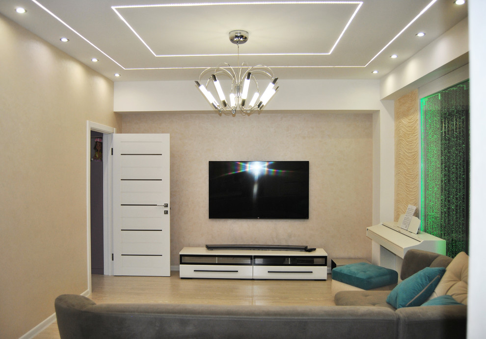 Гостиная для очень дружной семьи Жк "Наследие"