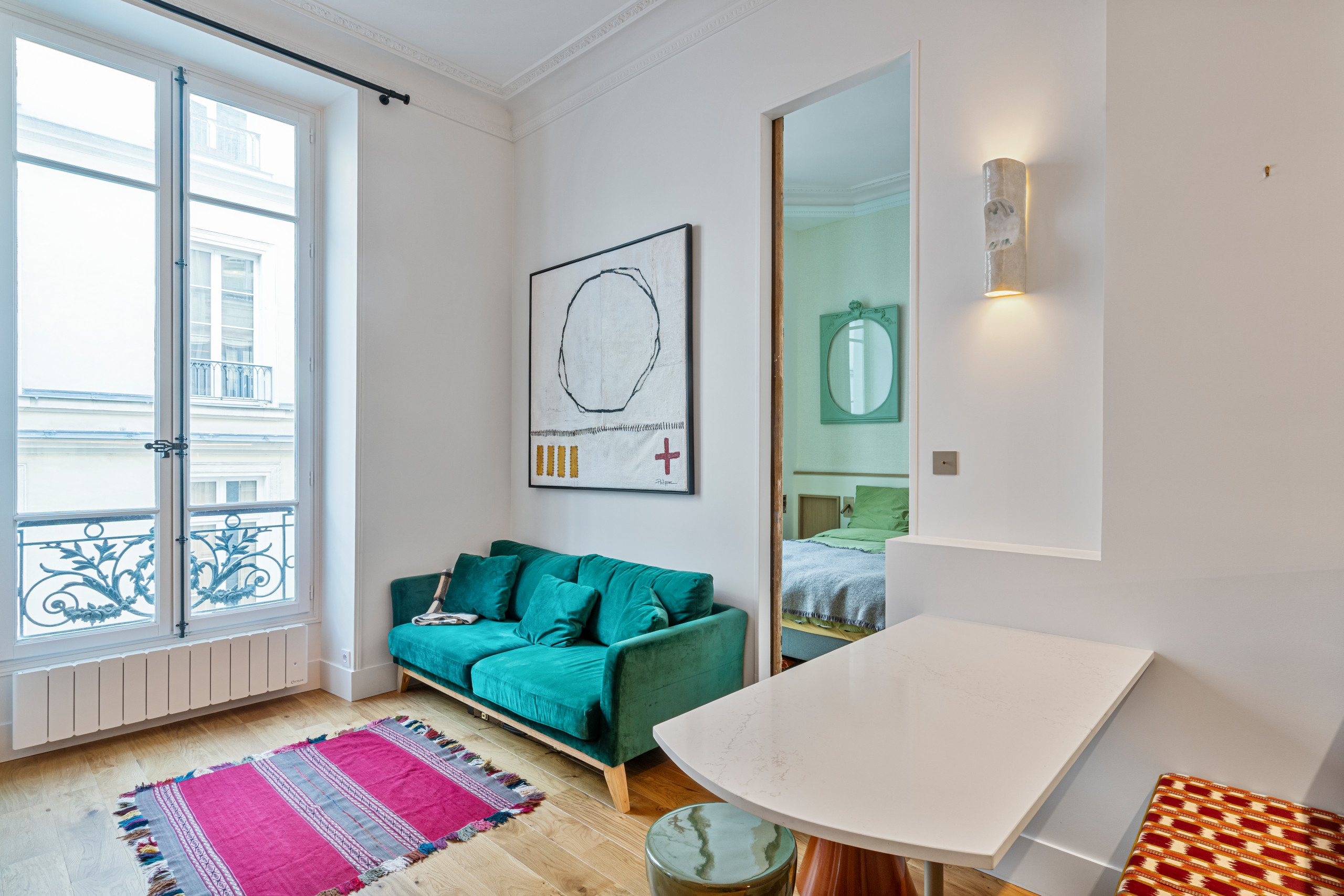 30m² dans le 7ème : l'art de repousser les murs