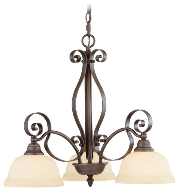 Manchester Chandelier, Imperial Bronze Mediterranean Chandeliers