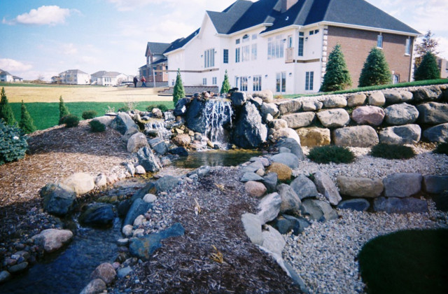 Large Pondless Waterfall 