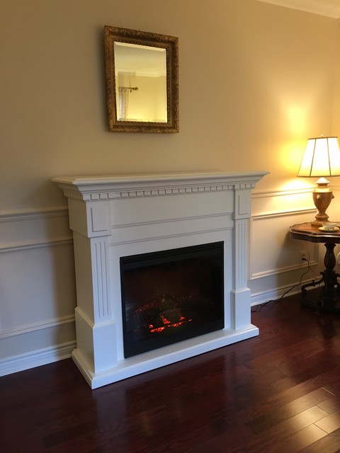 Customer Mantel Pieces Modern Living Room Toronto By The