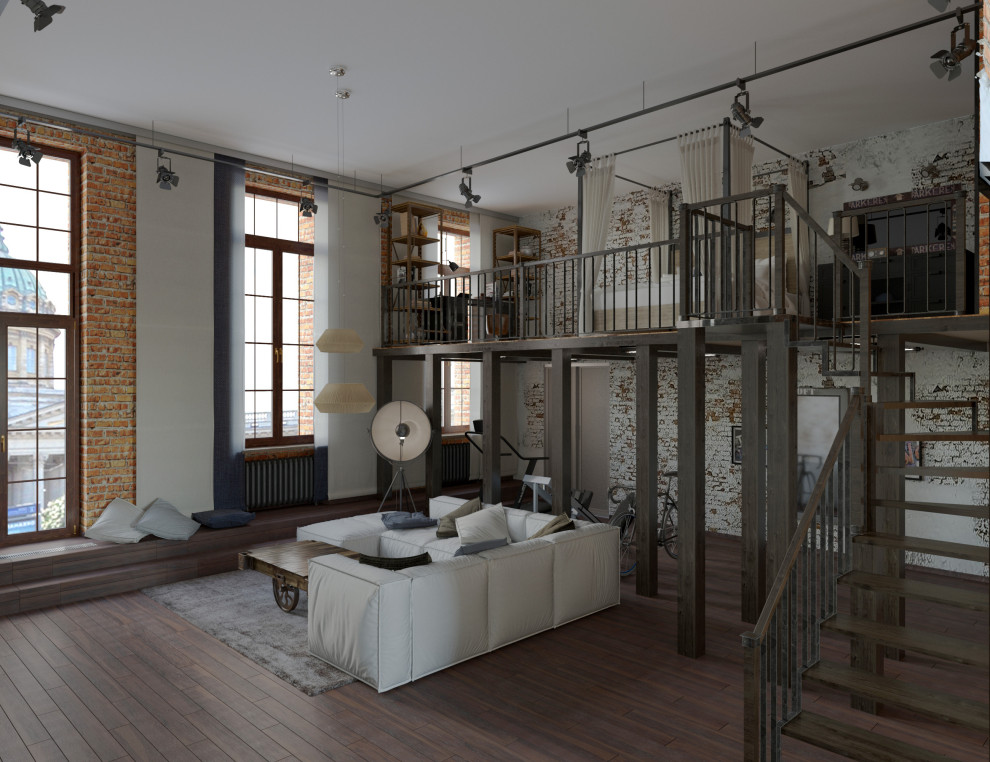 Квартира в центре Петербурга. Концептуальный дизайн-проект.