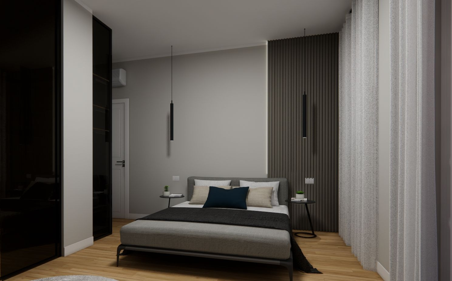 VIA SANZIO | Render camera da letto