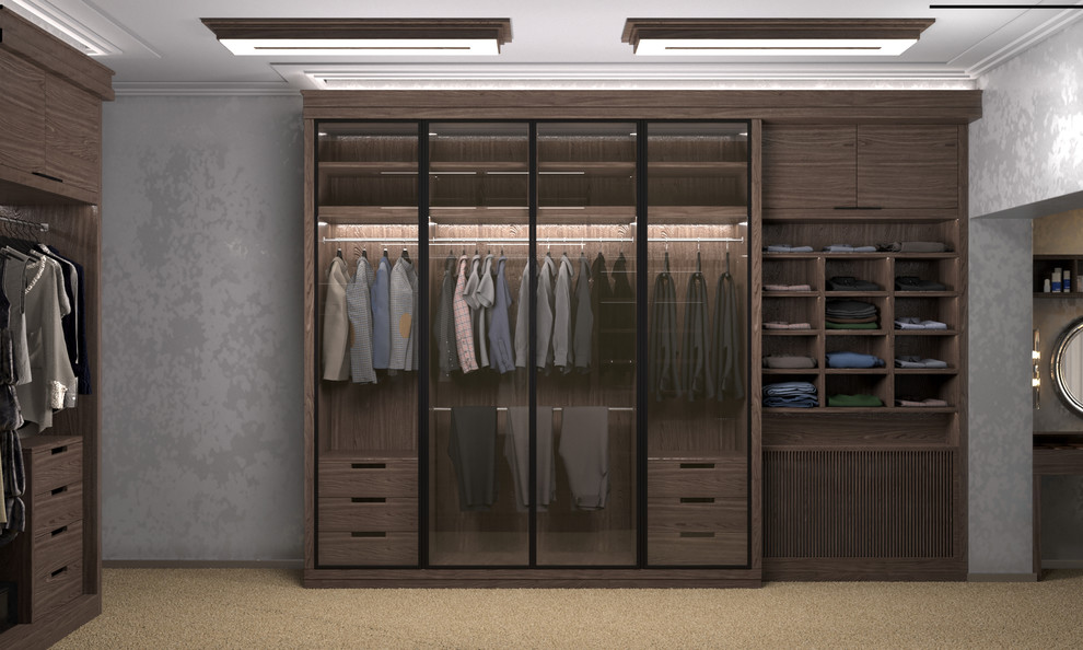 Реализация 2018: гардеробная в частном доме, Ростов-на-Дону