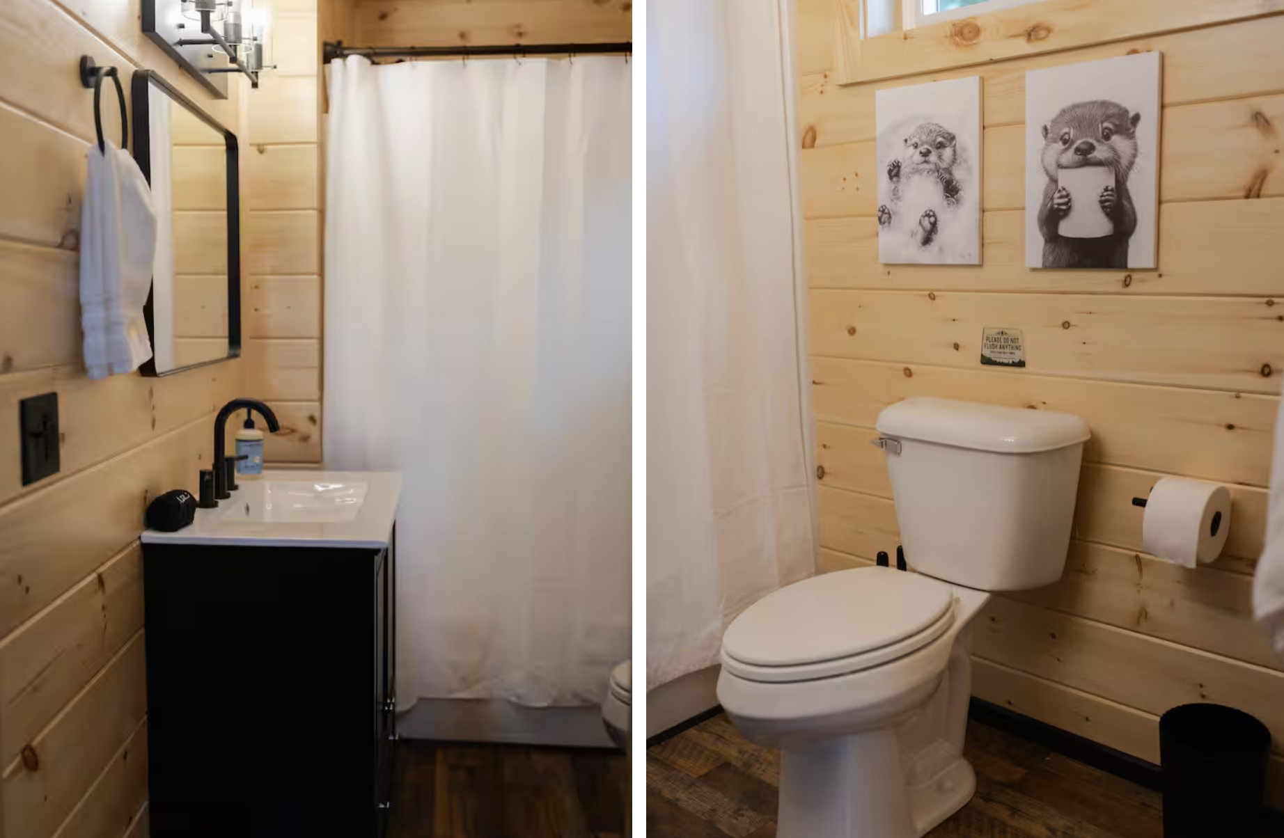 The Otter Nook Bathroom