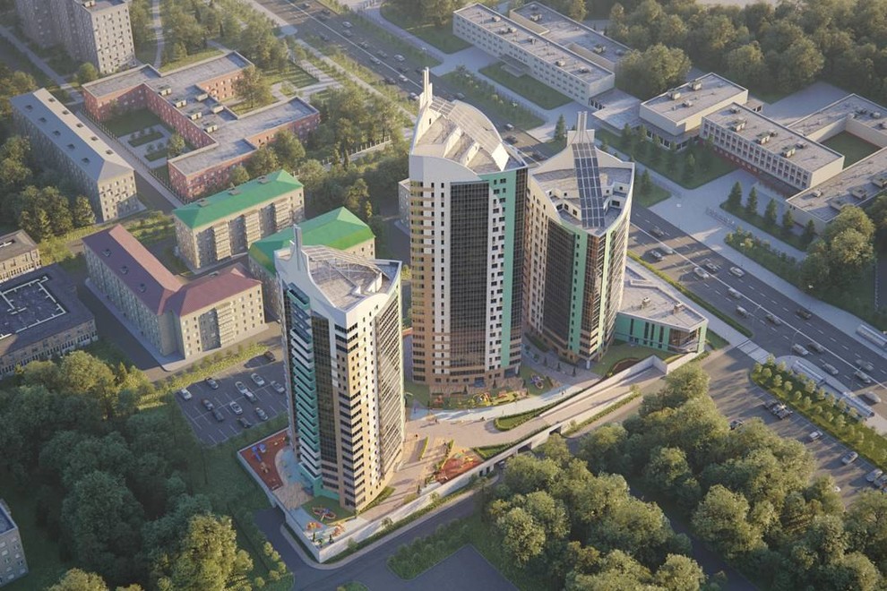 3d визуализация ЖК "Дом На ВДНХ"