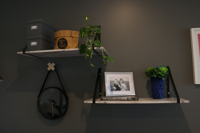 Study - open plan contemporary-home-office