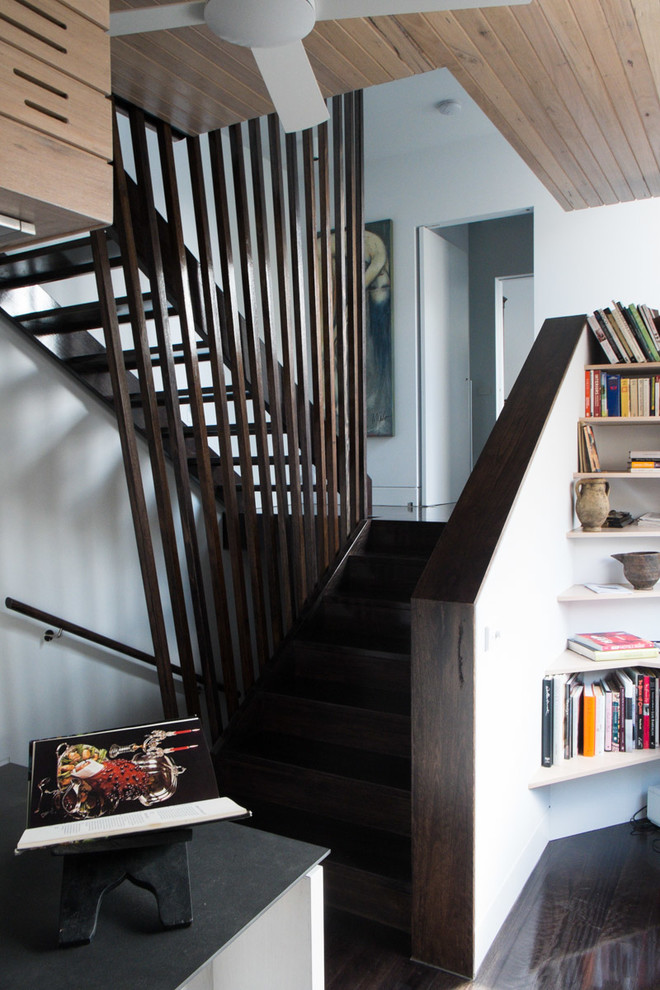 Photo of a contemporary staircase in Melbourne.