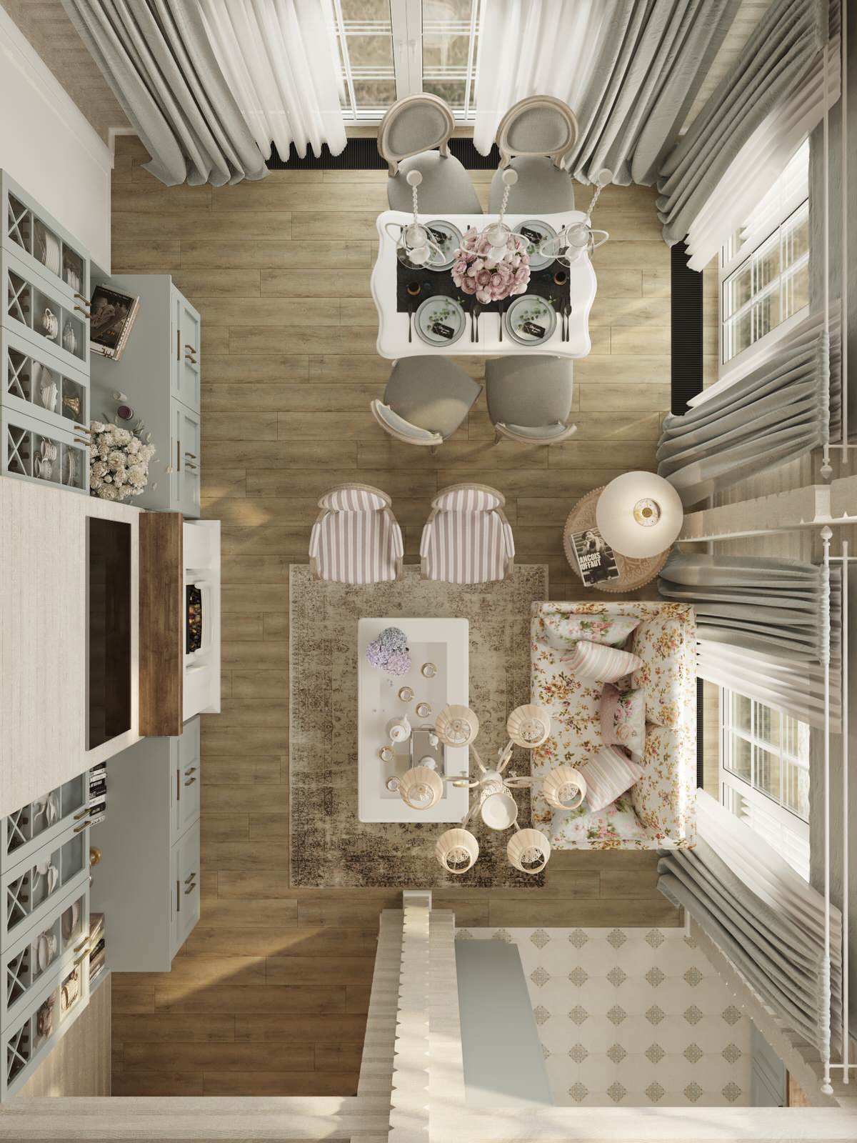 Загородный дом в стиле Прованс