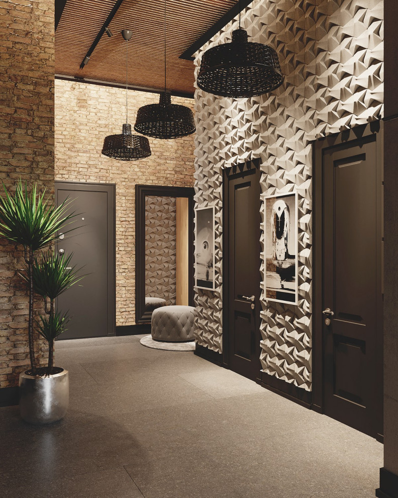 Дизайн-проект квартиры в стиле лофт