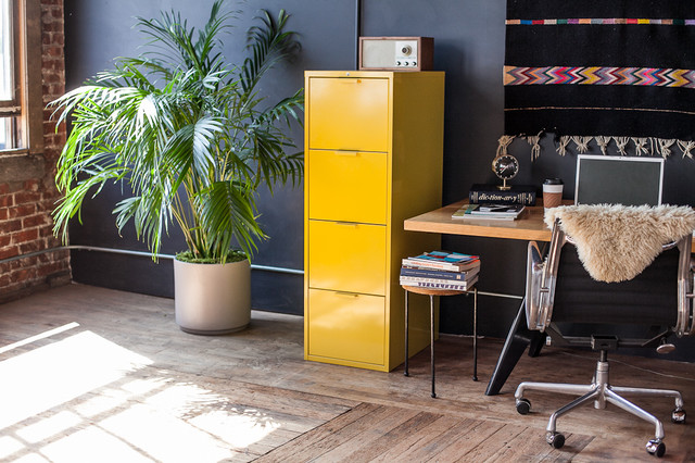 Lateral File Office Space transitional-home-office