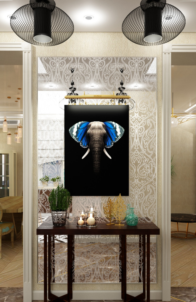 Эклектичная классика загородного дома