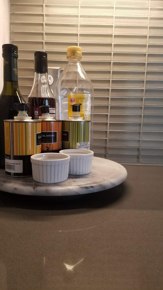 Contemporary Kitchen, Fireplace & Staircase Remodel