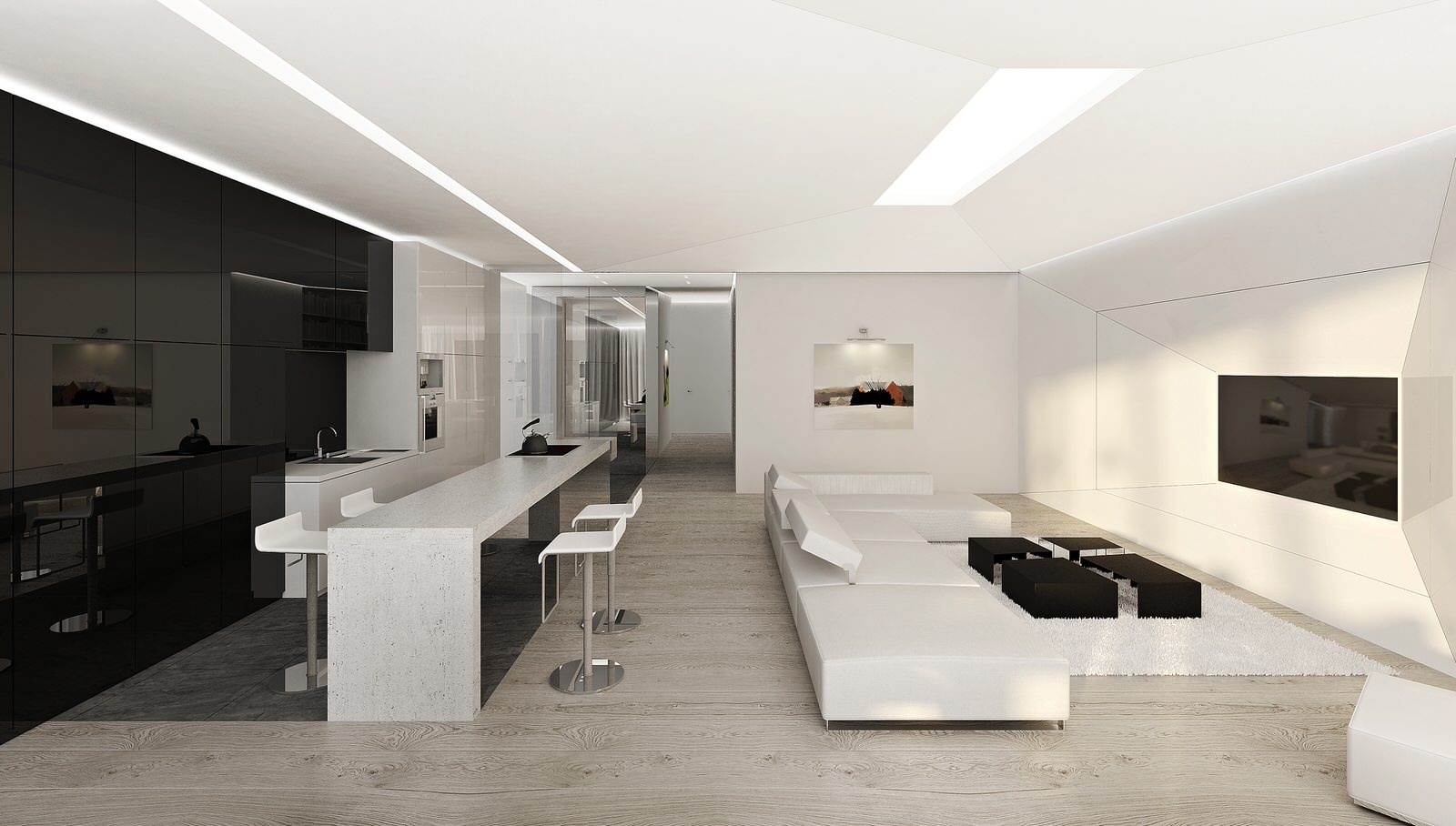 3D проект квартира "Садовые кварталы"