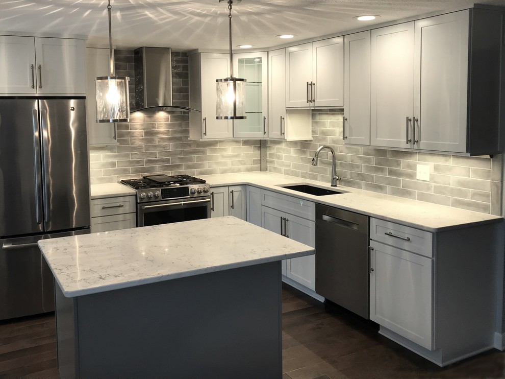 Kitchen remodeling in townhouse