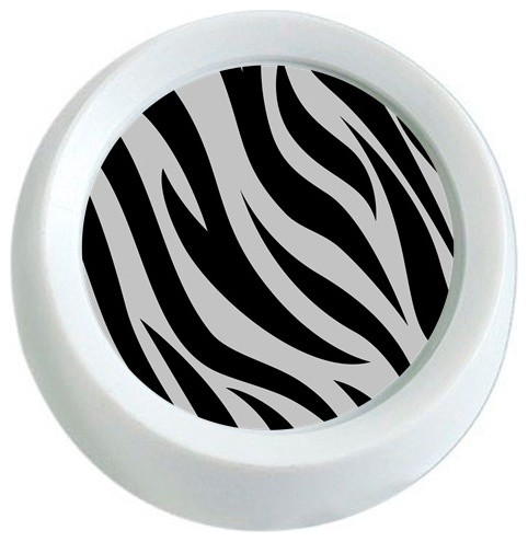 Zebra Print Rotary Dimmer Knob Contemporary Ceiling Fan