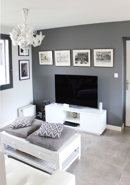 Maison C&Y contemporary-vardagsrum