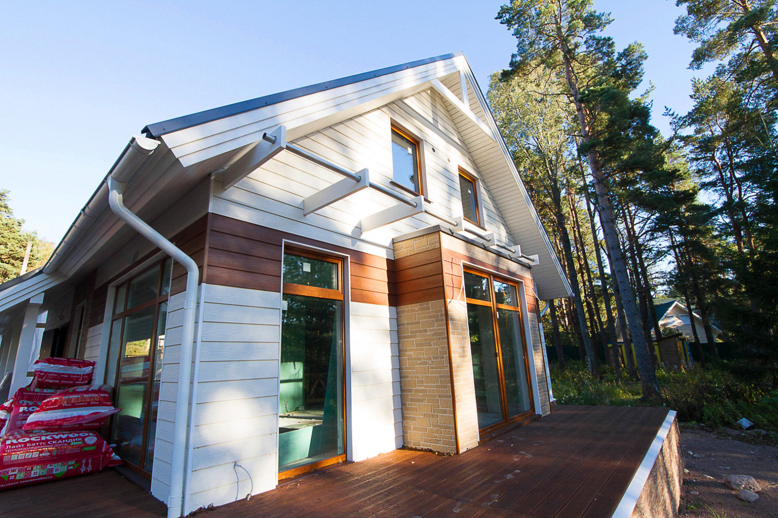 Дом с мансардой в г.Приморск