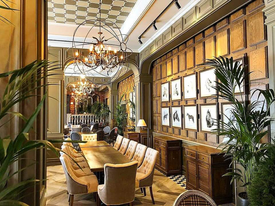 наша мебель в ресторанах