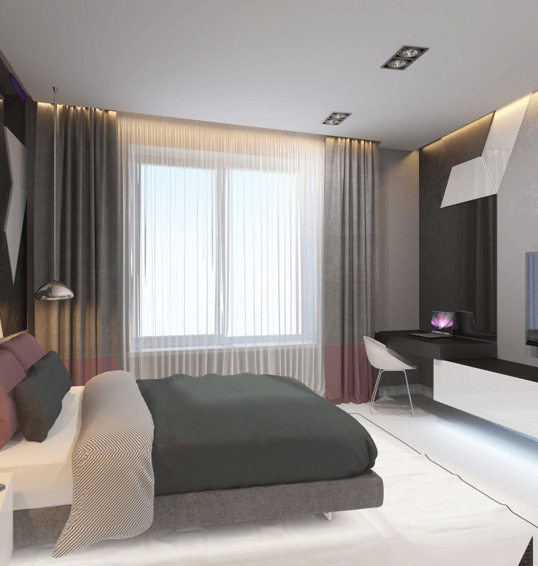 Квартира в Стиле Хай - тек