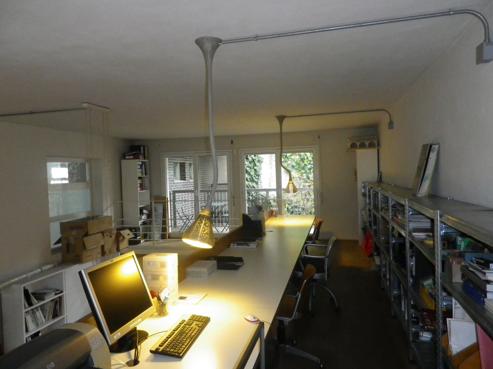 l'ufficio prima dei lavori