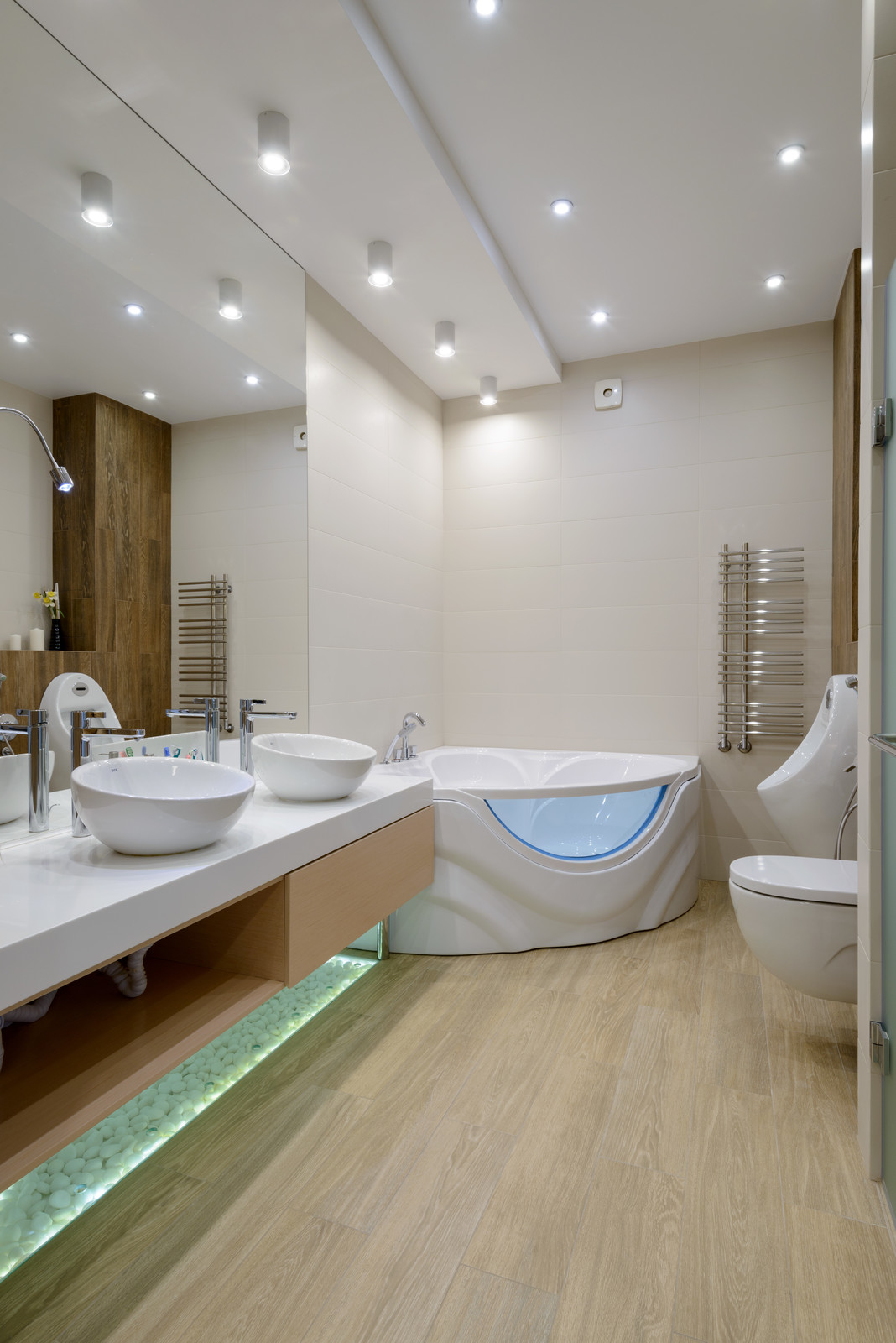 Двухъярусная квартира в стиле Экоминимализм