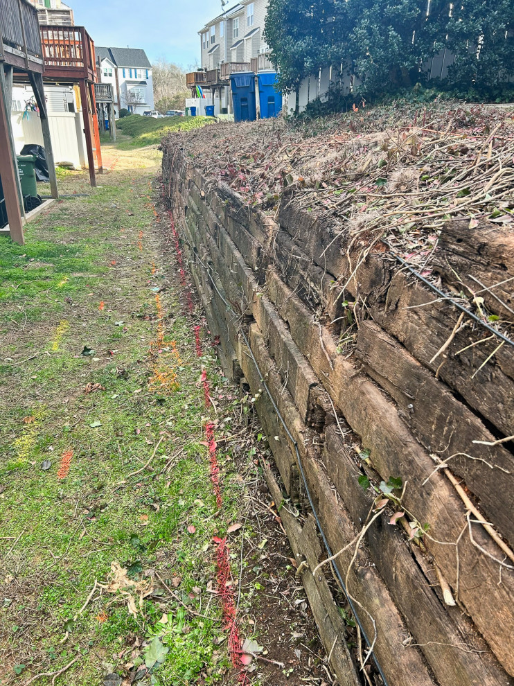 Retaining wall replacement ( Commercial Charlotte, NC)