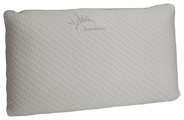 Queen Memory Foam Bamboo Pillow Bed Pillows By Tmi Molded Foam