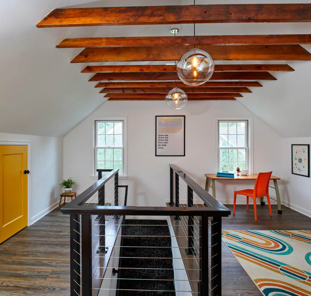 South Minneapolis Attic Remodel & Kitchen Refresh - Staircase ...