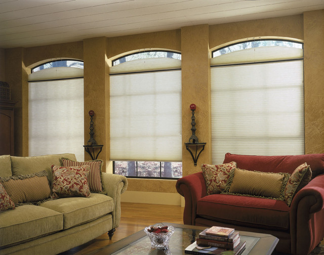 3 eyebrow windows in a family room Eclectic Family Room