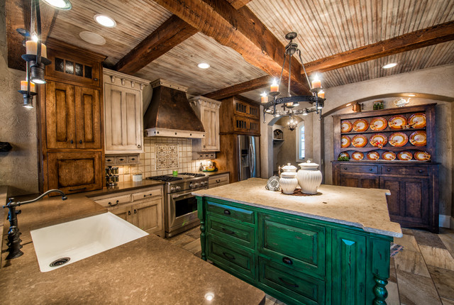 Eclectic Kitchens rustic-kitchen