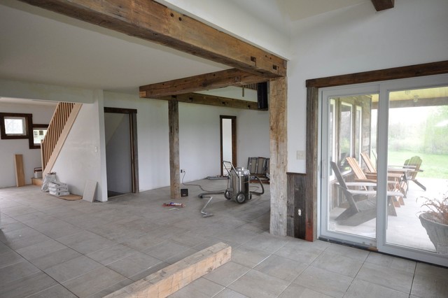 Barnwood Beams And Trim - Eclectic - Living Room - Other 