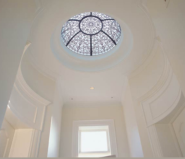 Leaded Glass Dome Klassisch Flur Toronto Von