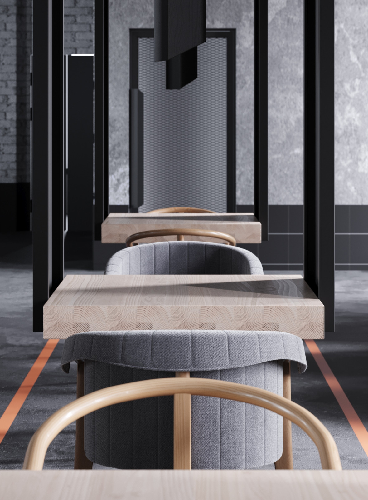 Визуализация ресторана Lodbrok