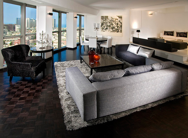 living room contemporary-vardagsrum