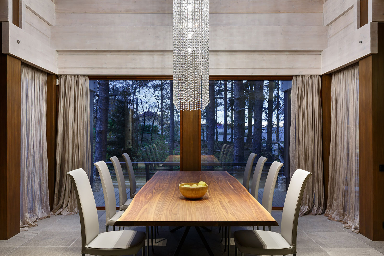 Загородный дом в Рощино. Фотографии.