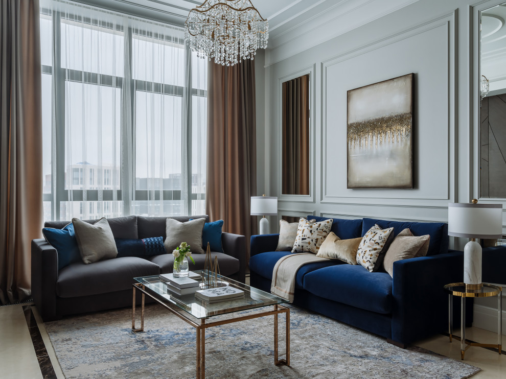 Стилизация квартиры в ЖК Барин Хаус