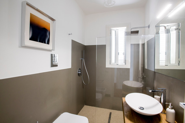 Casa GP- Santa Flavia contemporary-bathroom