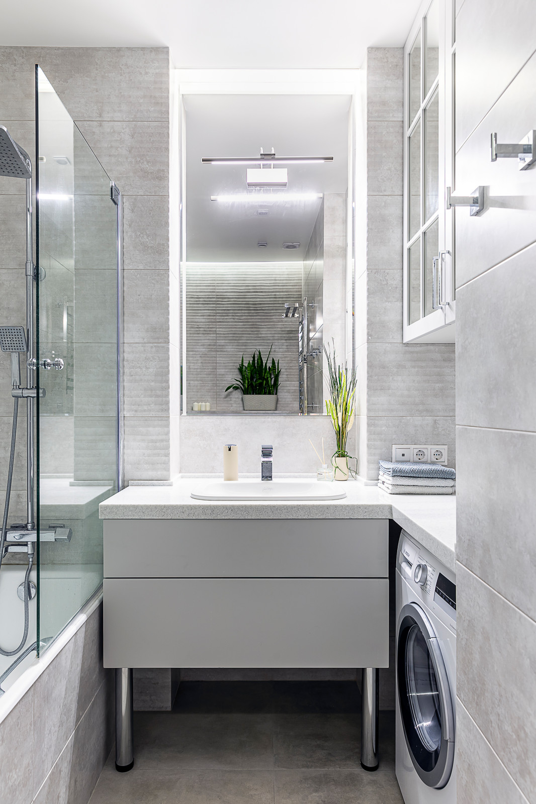 Реализованный проект трехкомнатной квартиры в жк "Рублевское предместье"